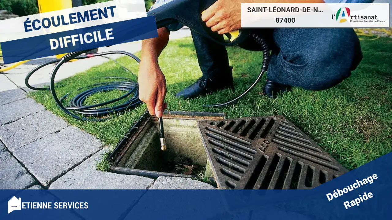 Experts en Débouchage de Canalisation à Saint-Léonard-de-Noblat et Alentours