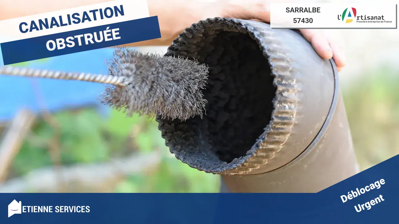 Service de débouchage de canalisation rapide et efficace à Sarralbe
