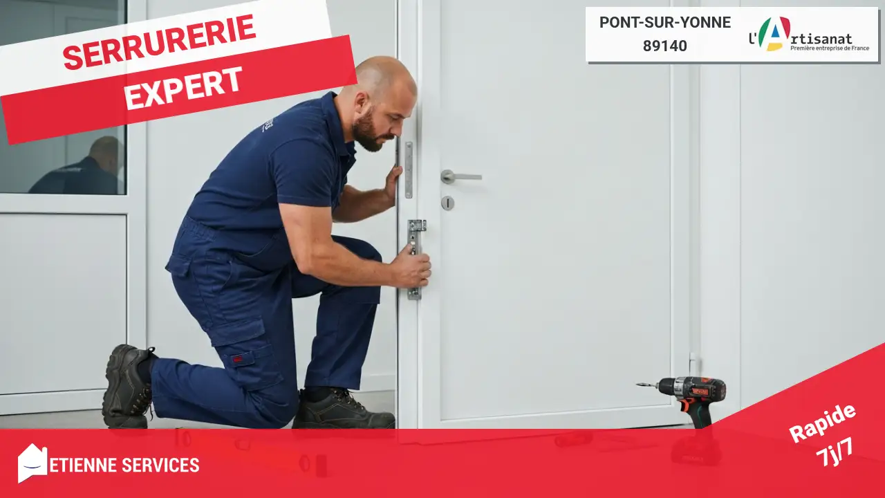 Intervention spécialisée pour l'installation de porte palière en appartement
