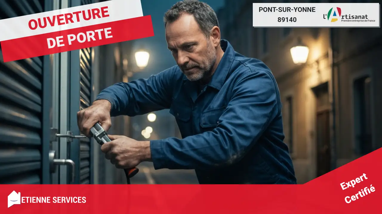 Votre expert en ouverture de porte à Pont-sur-Yonne