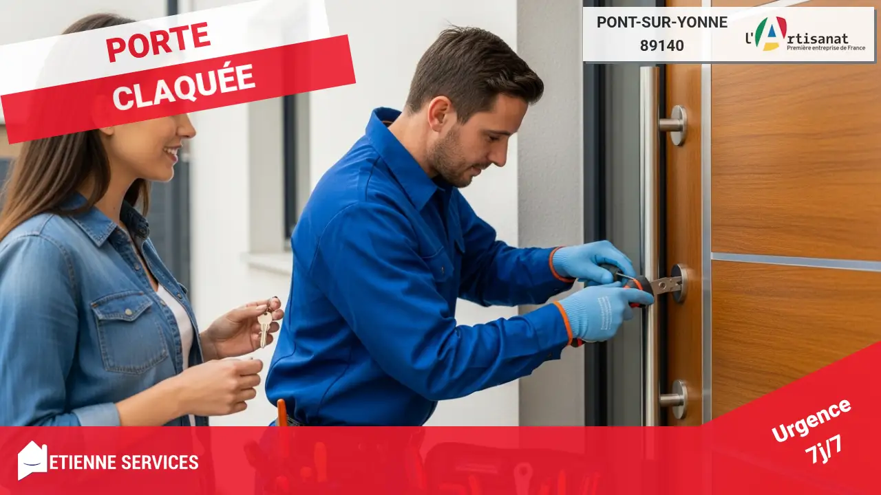 Spécialistes reconnus de l'ouverture de porte claquée