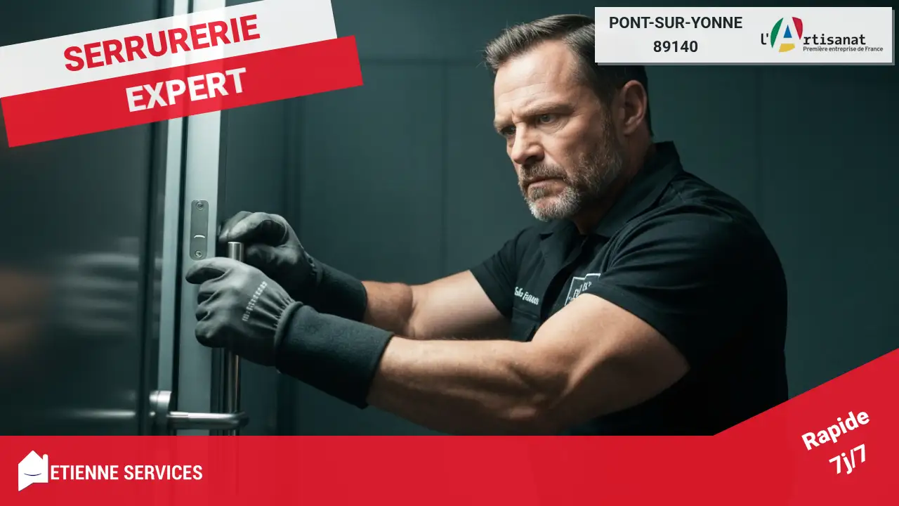 Assistance d'urgence : ouverture de porte après tentative d'effraction