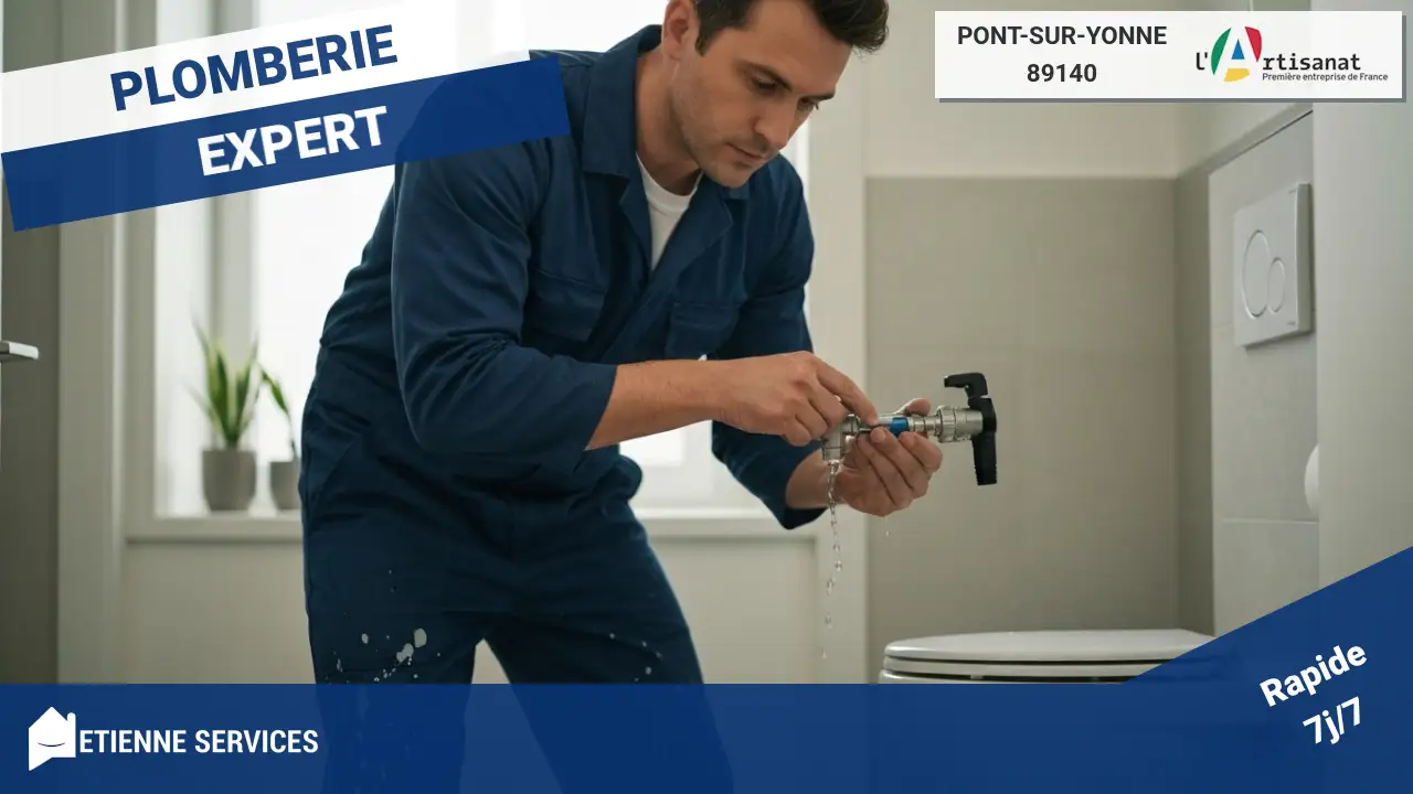 Dépannage expert pour fuites sur WC et mécanisme de chasse d'eau