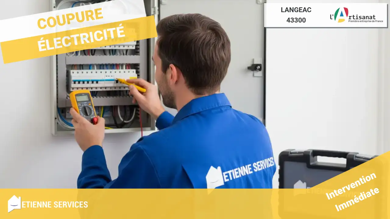 Votre service de dépannage et installation d'électricité de proximité à Langeac