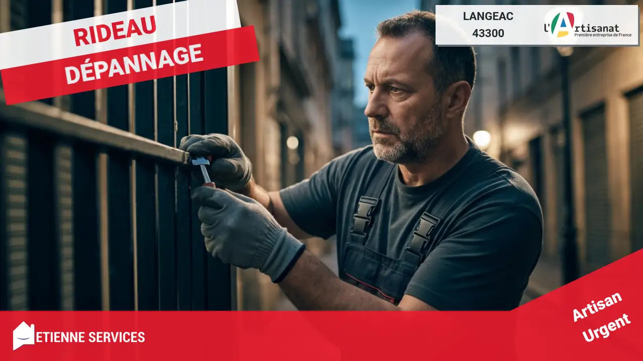 Votre spécialiste du dépannage de rideaux métalliques à Langeac