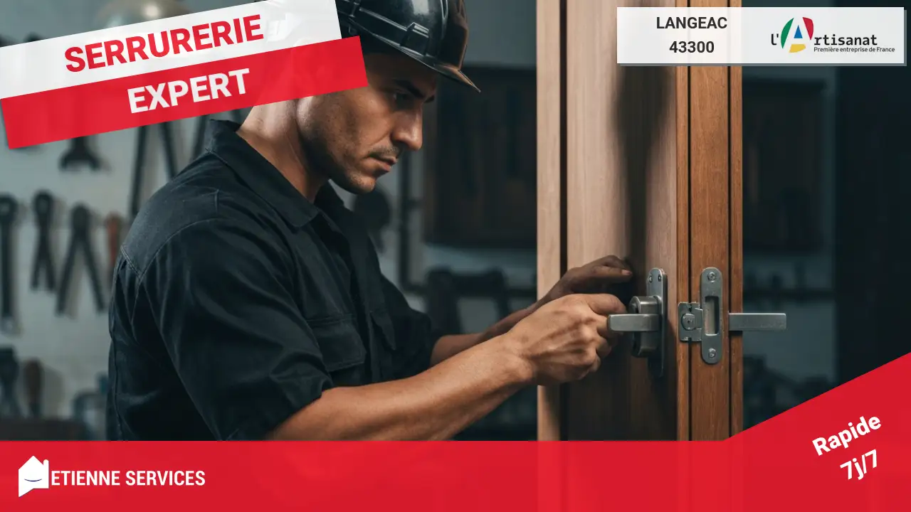 Intervention spécialisée pour l'installation de serrures de sécurité renforcée