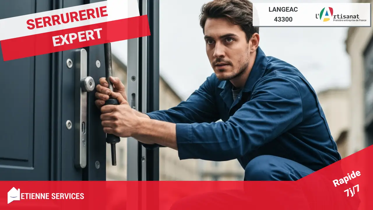Pose de porte de service par des installateurs qualifiés pour sécuriser vos accès secondaires