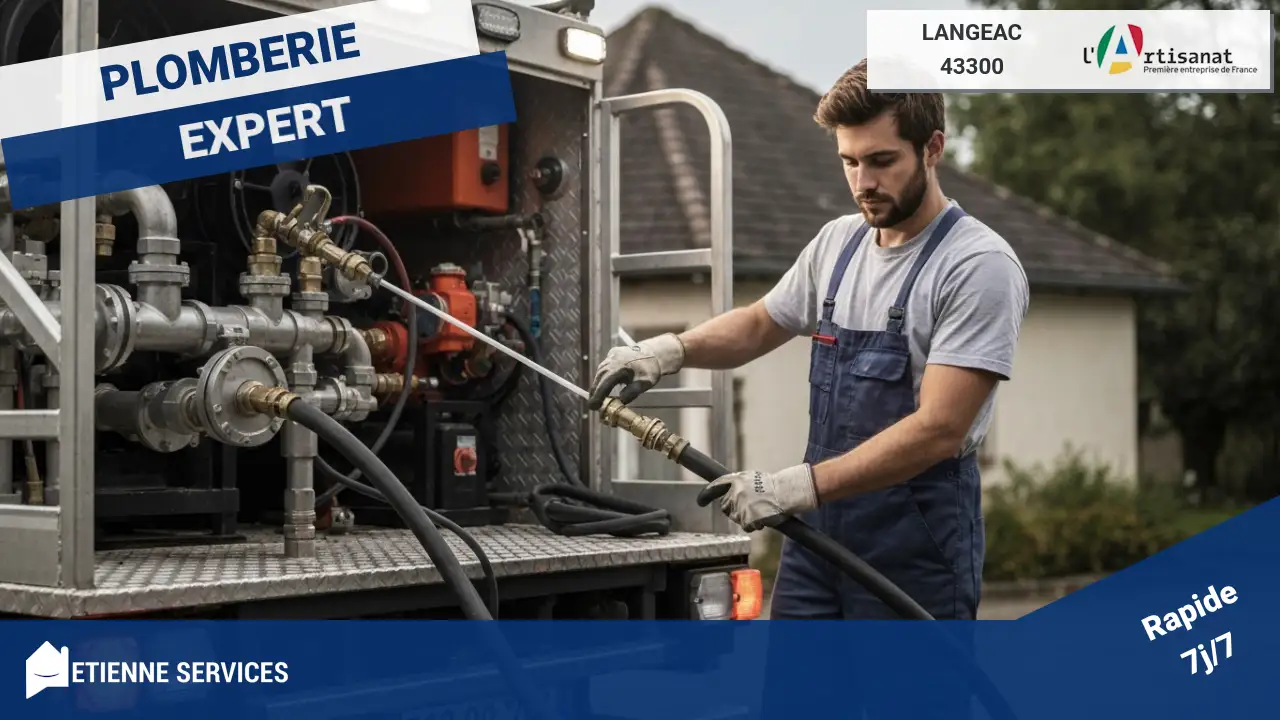 Intervention spécialisée : Vidange de fosse septique par camion pompeur