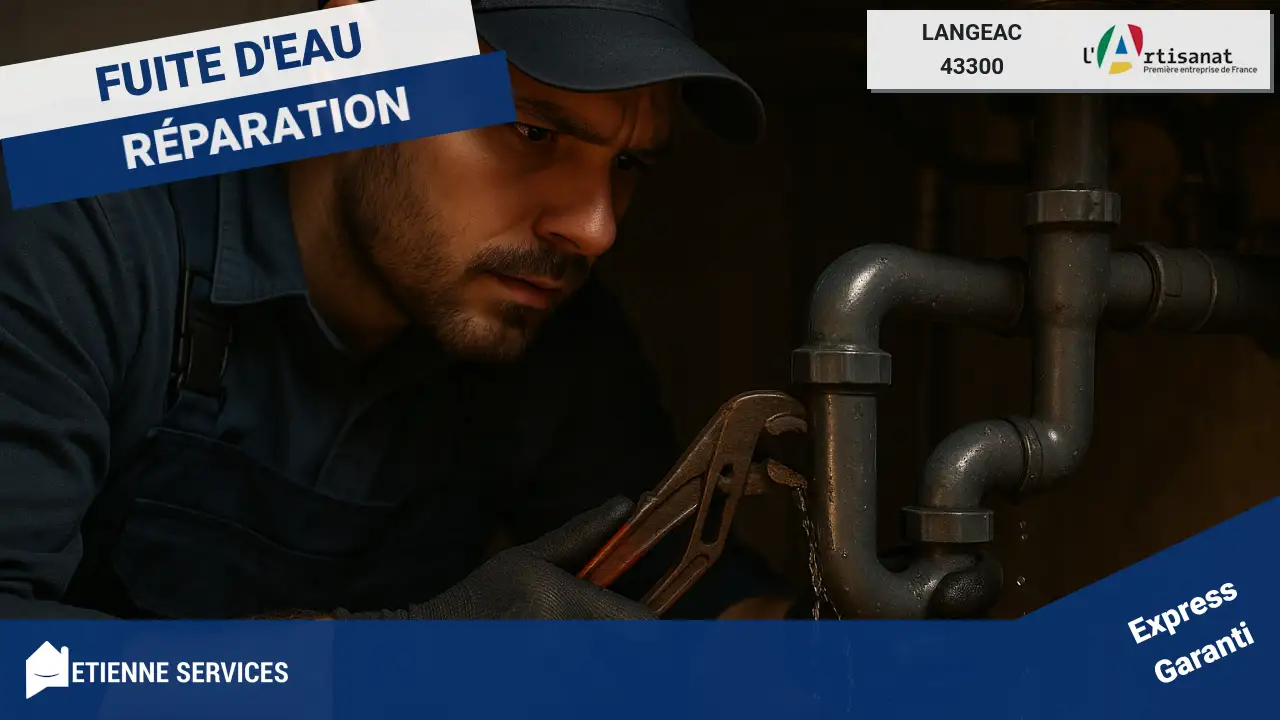 Réparation de fuite d’eau à Langeac : Votre guide complet par nos artisans dépanneurs