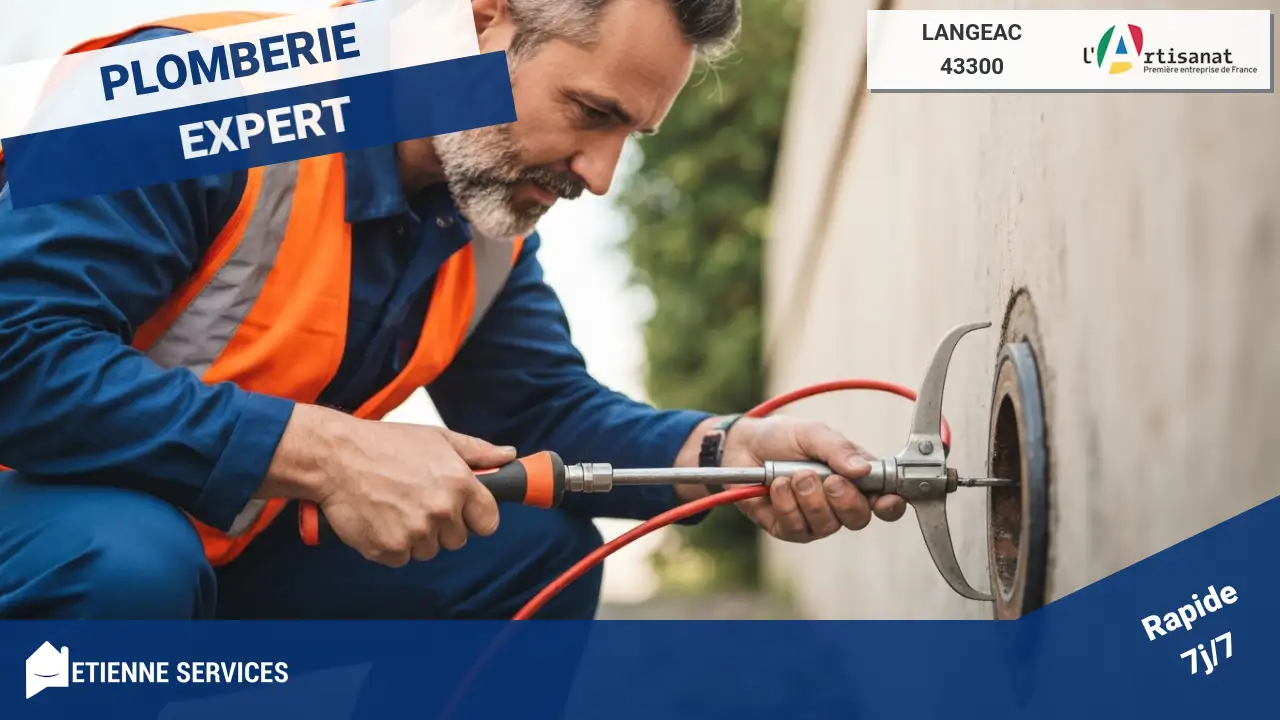 Intervention spécialisée sur fuite de canalisation apparente