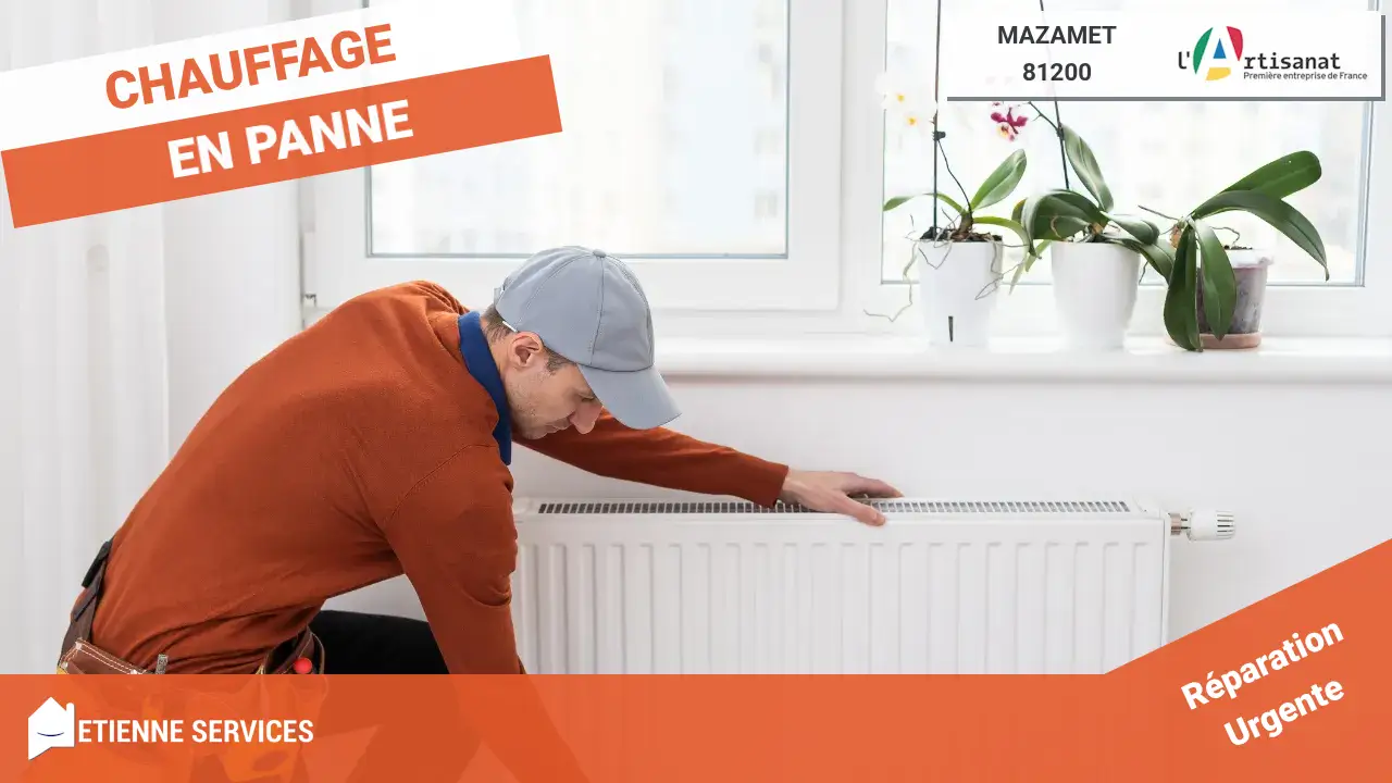 Suite du dépannage chaudière et radiateur