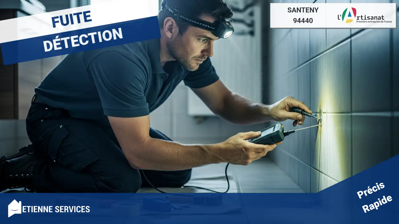 Recherche de fuites à Santeny : La technologie au service de votre tranquillité