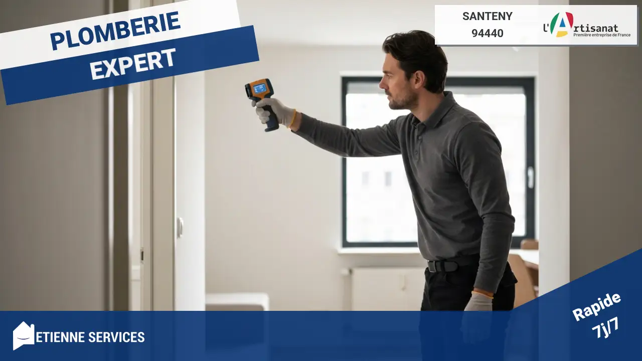 Experts certifiés en recherche de fuite par caméra thermique à Santeny