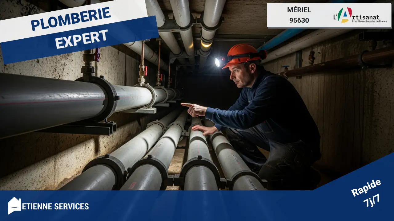 Intervention spécialisée : recherche de fuite par inspection visuelle