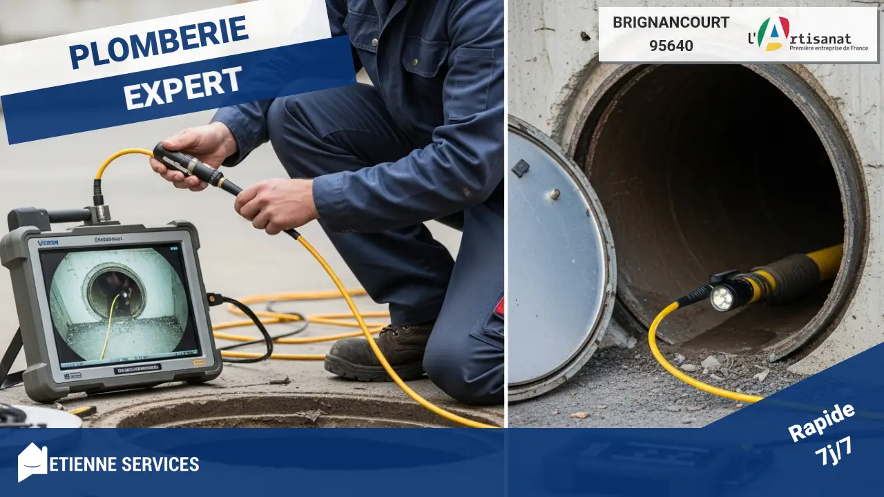 Diagnostic par caméra d'inspection vidéo : nos experts explorent vos canalisations