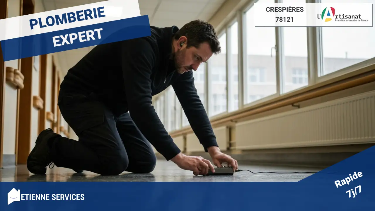 Écoute électro-acoustique : L'expertise sonore pour fuites invisibles à Crespières
