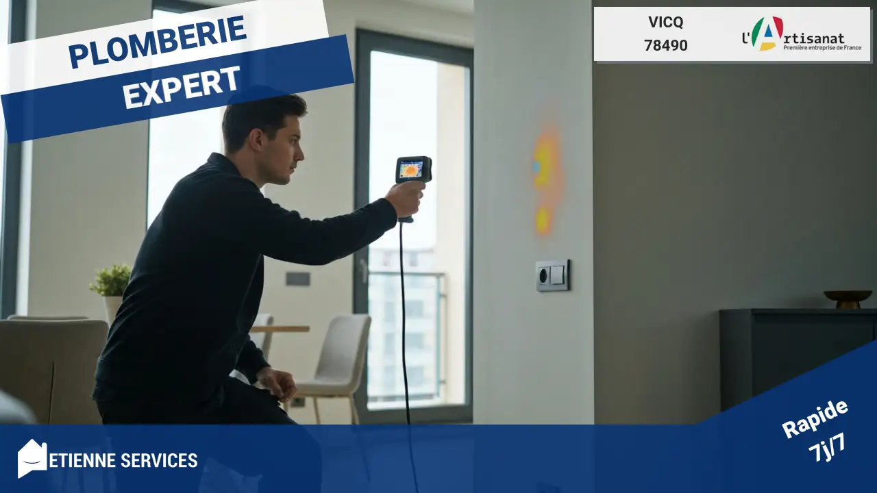 Experts certifiés en recherche de fuite avec caméra thermique infrarouge