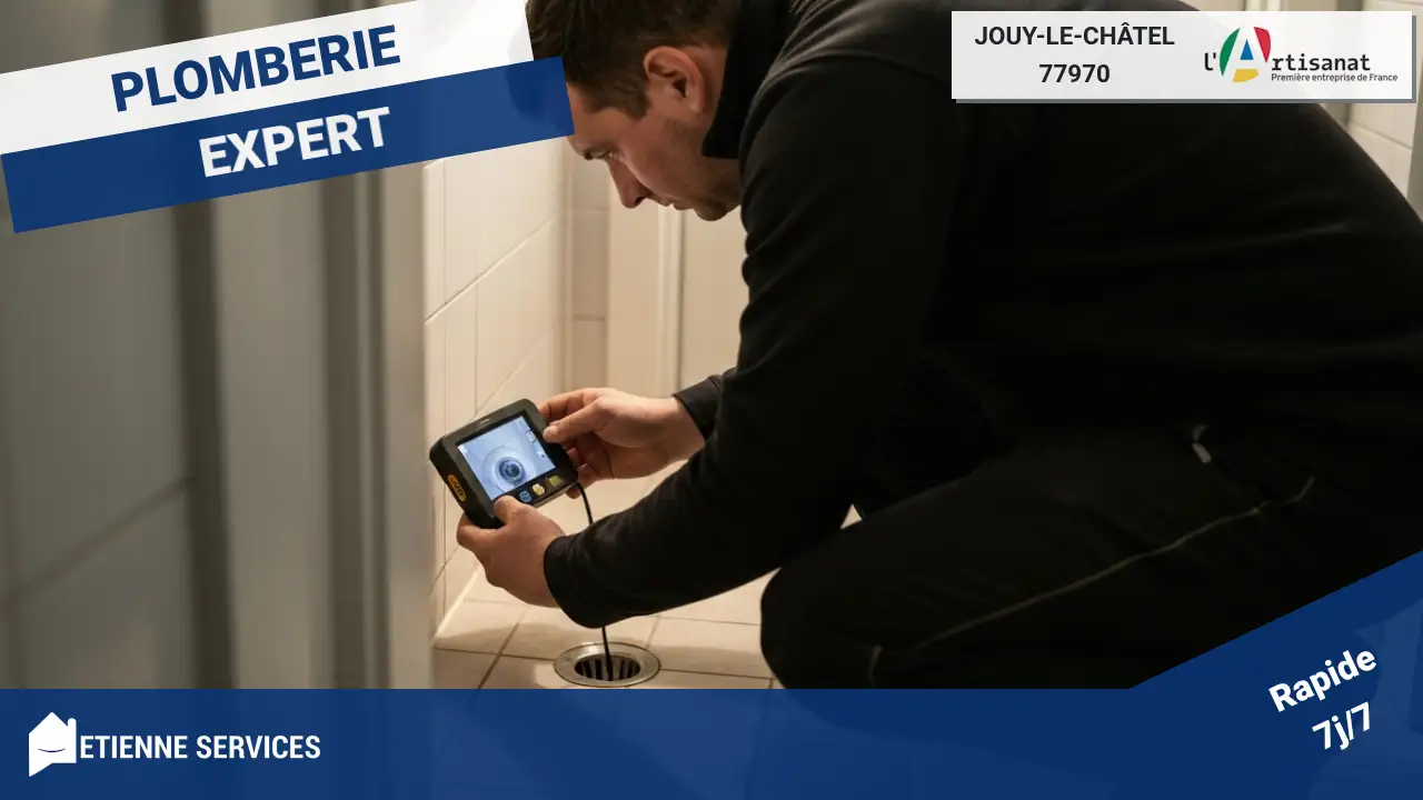 Inspection vidéo des canalisations : Un diagnostic visuel direct par nos spécialistes à Jouy-le-Châtel