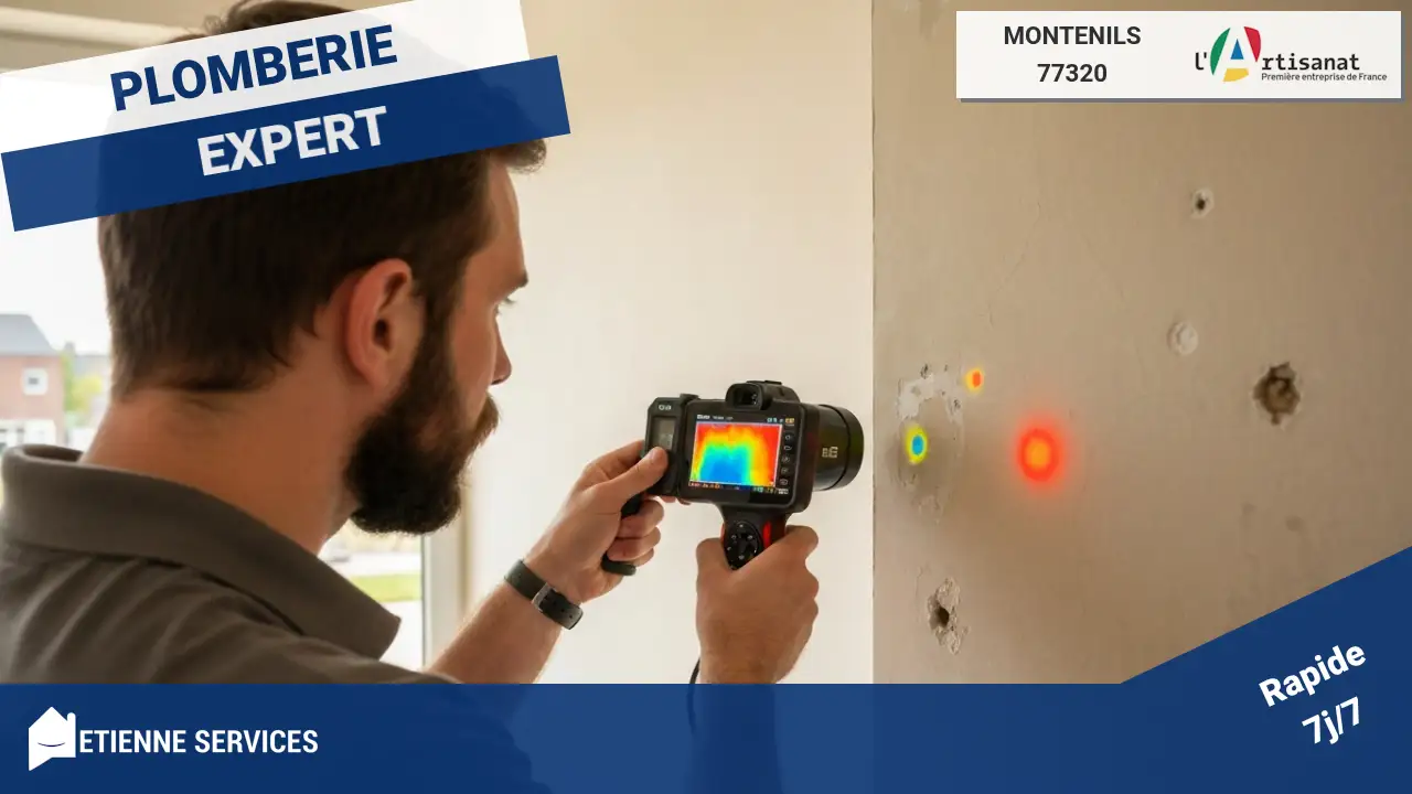 Experts certifiés en recherche de fuite par caméra thermique