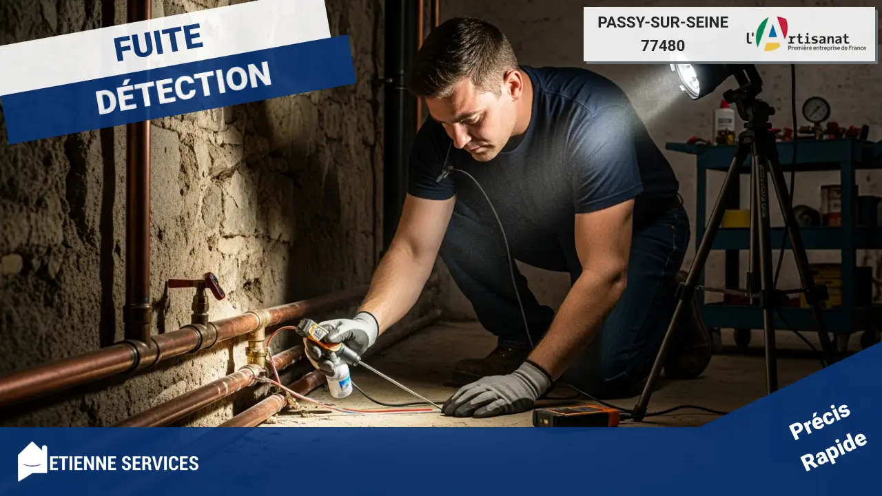 Recherche de fuites à Passy-sur-Seine : Votre solution par des artisans dépanneurs experts