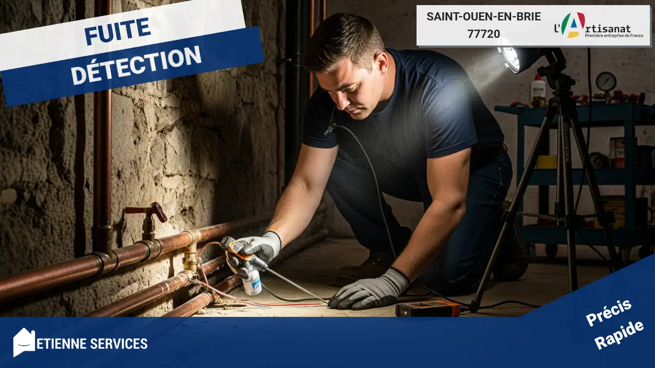 Votre diagnostic expert pour toute recherche de fuites à Saint-Ouen-en-Brie