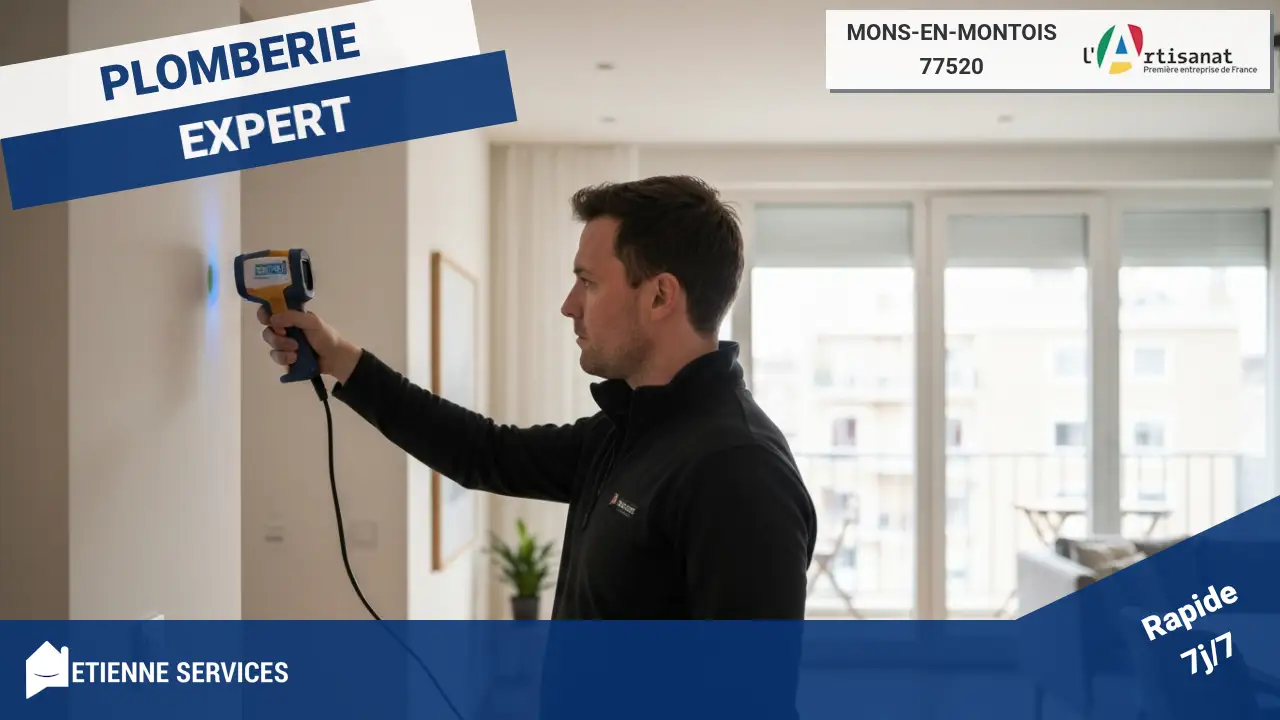 Recherche de fuite via caméra thermique : La technologie de pointe de nos installateurs qualifiés