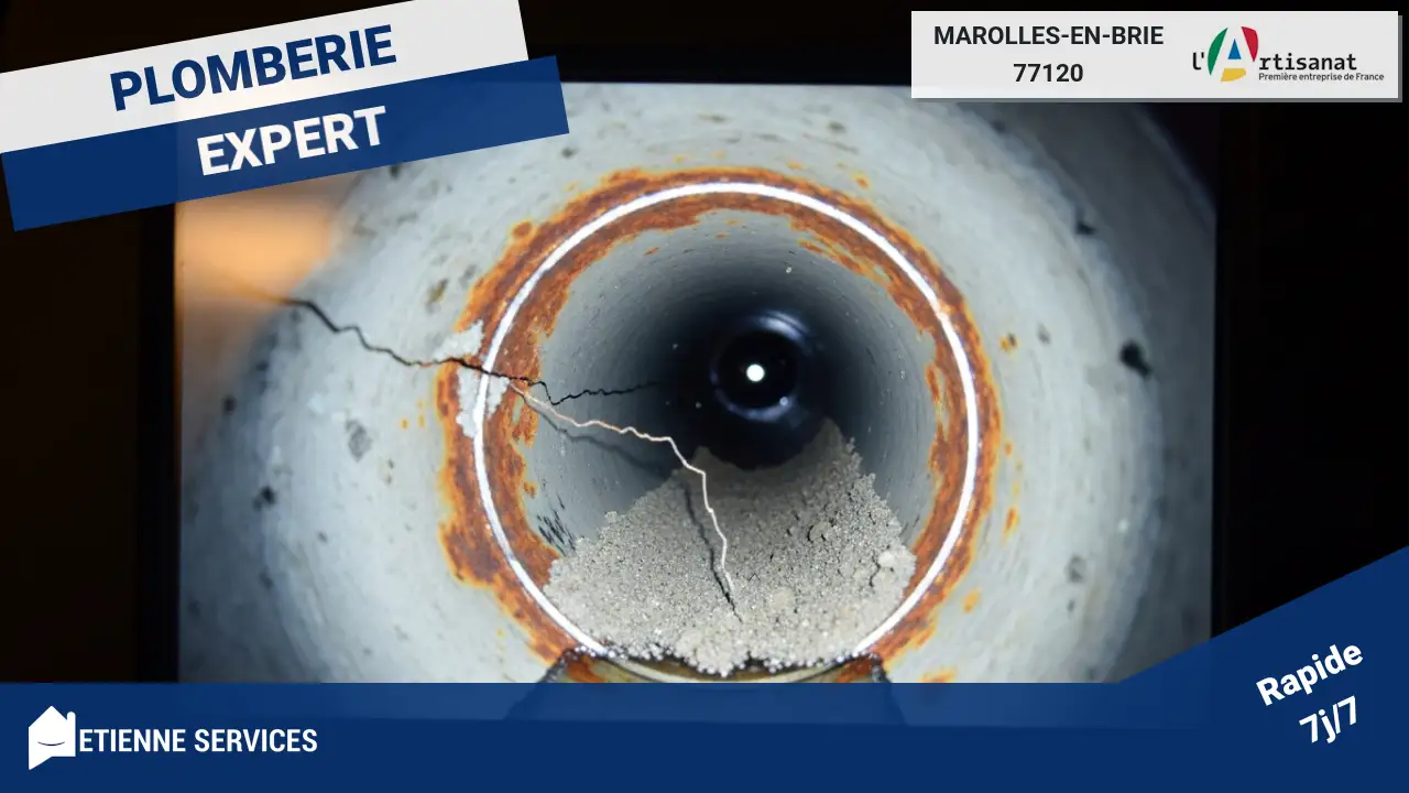 Intervention spécialisée avec caméra d'inspection pour votre recherche de fuites