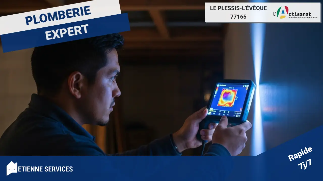 Intervention spécialisée : Recherche de fuite par caméra thermique