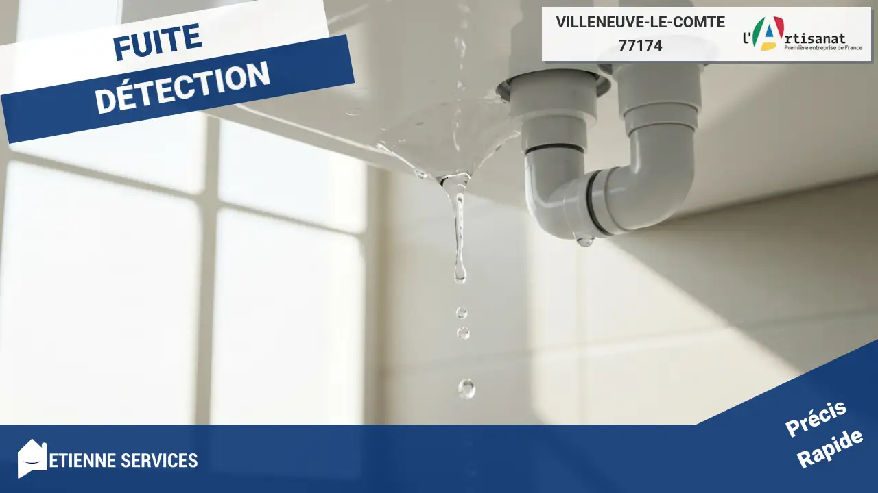 Diagnostic et recherche de fuites à Villeneuve-le-Comte : Nos méthodes avancées