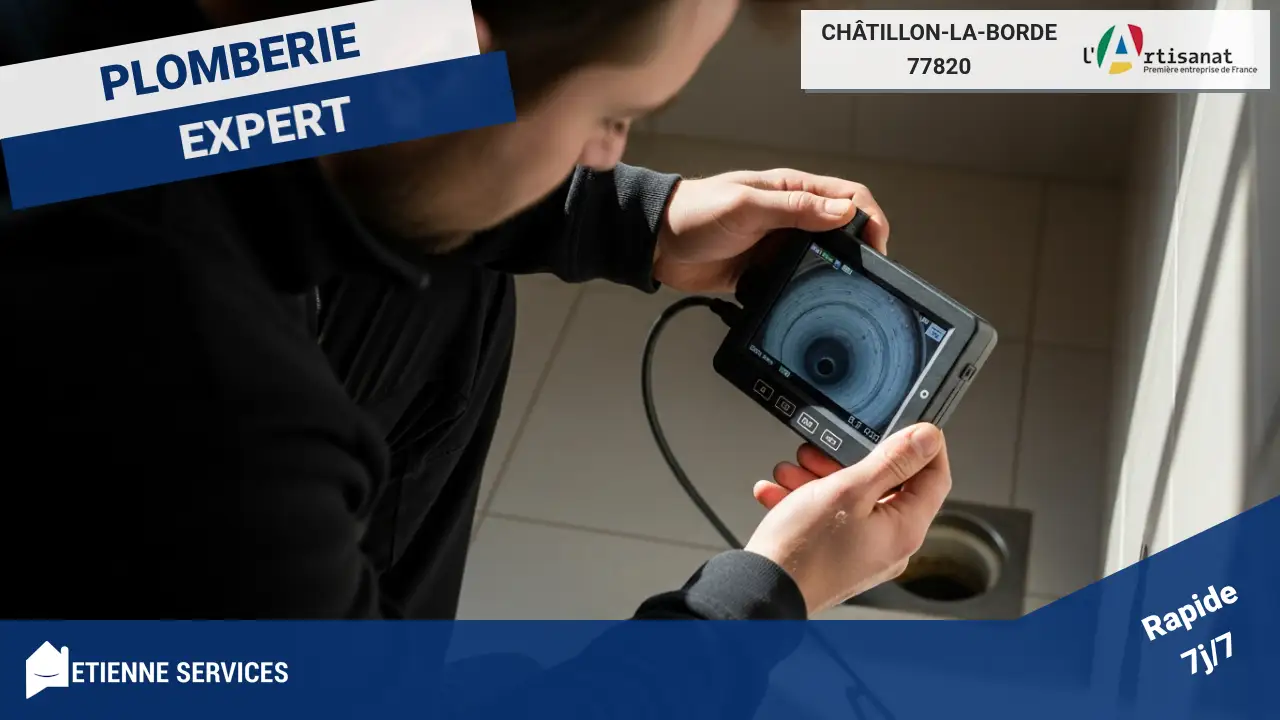 Plombiers qualifiés pour la recherche de fuite par caméra d'inspection vidéo