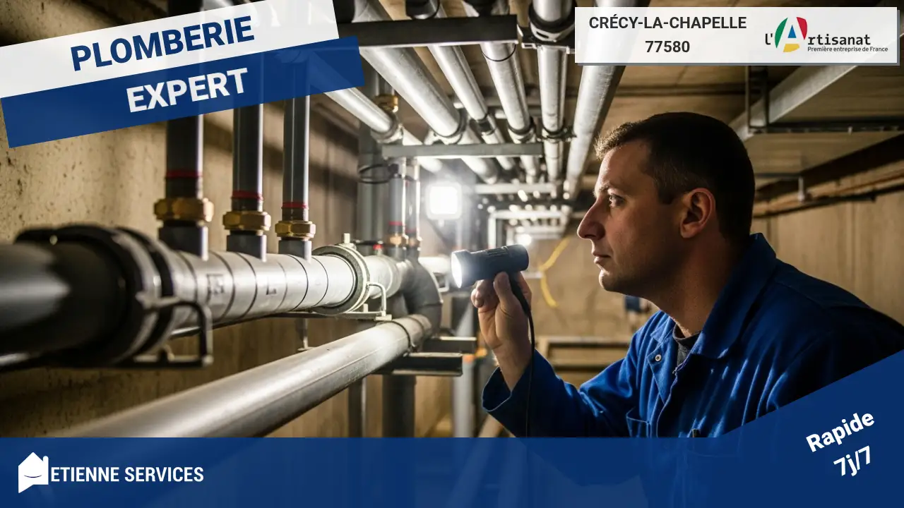 Intervention spécialisée : recherche de fuite par inspection visuelle à Crécy-la-Chapelle