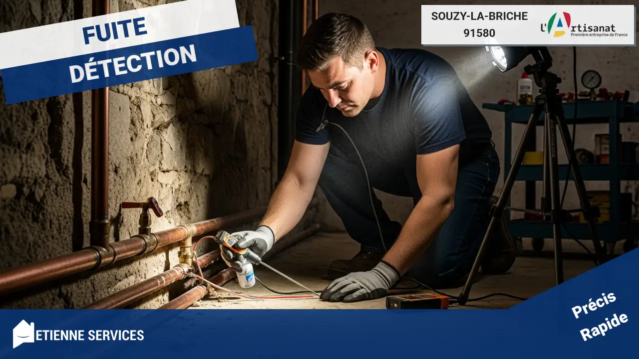 Recherche de fuites à Souzy-la-Briche : nos solutions d'experts