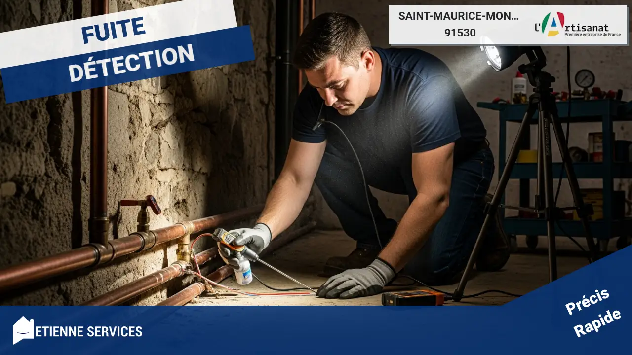 Recherche de fuites à Saint-Maurice-Montcouronne : diagnostics de précision