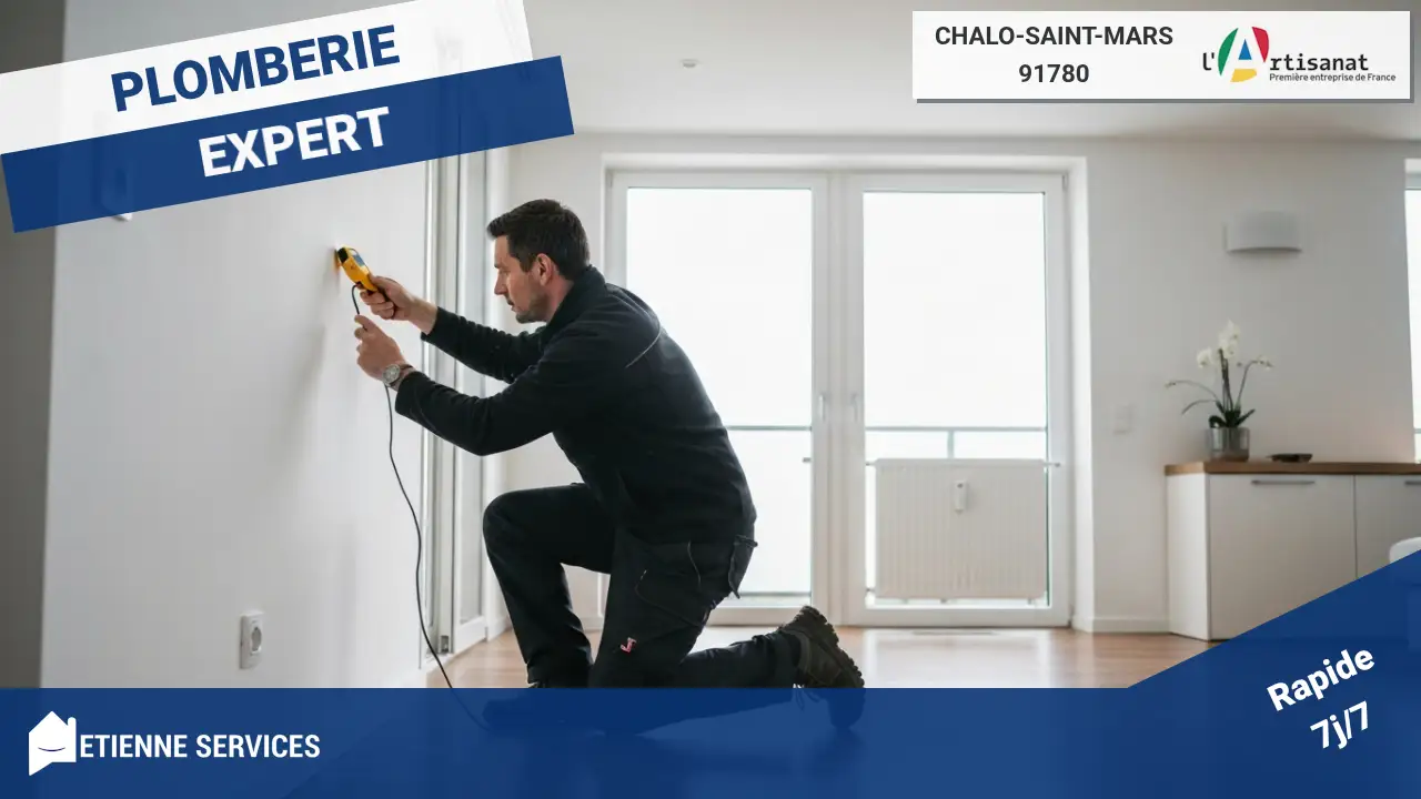 Intervention spécialisée : Recherche de fuite par gaz traceur à Chalo-Saint-Mars