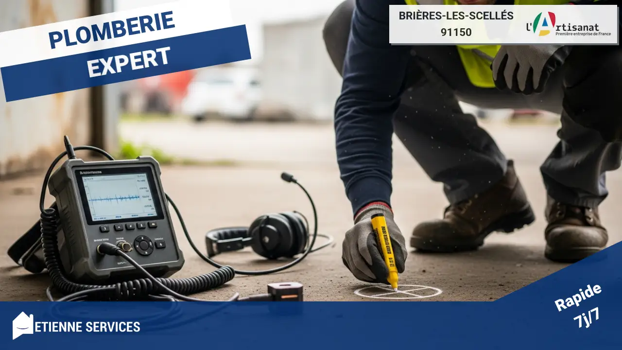 Intervention spécialisée : recherche de fuite par écoute électro-acoustique