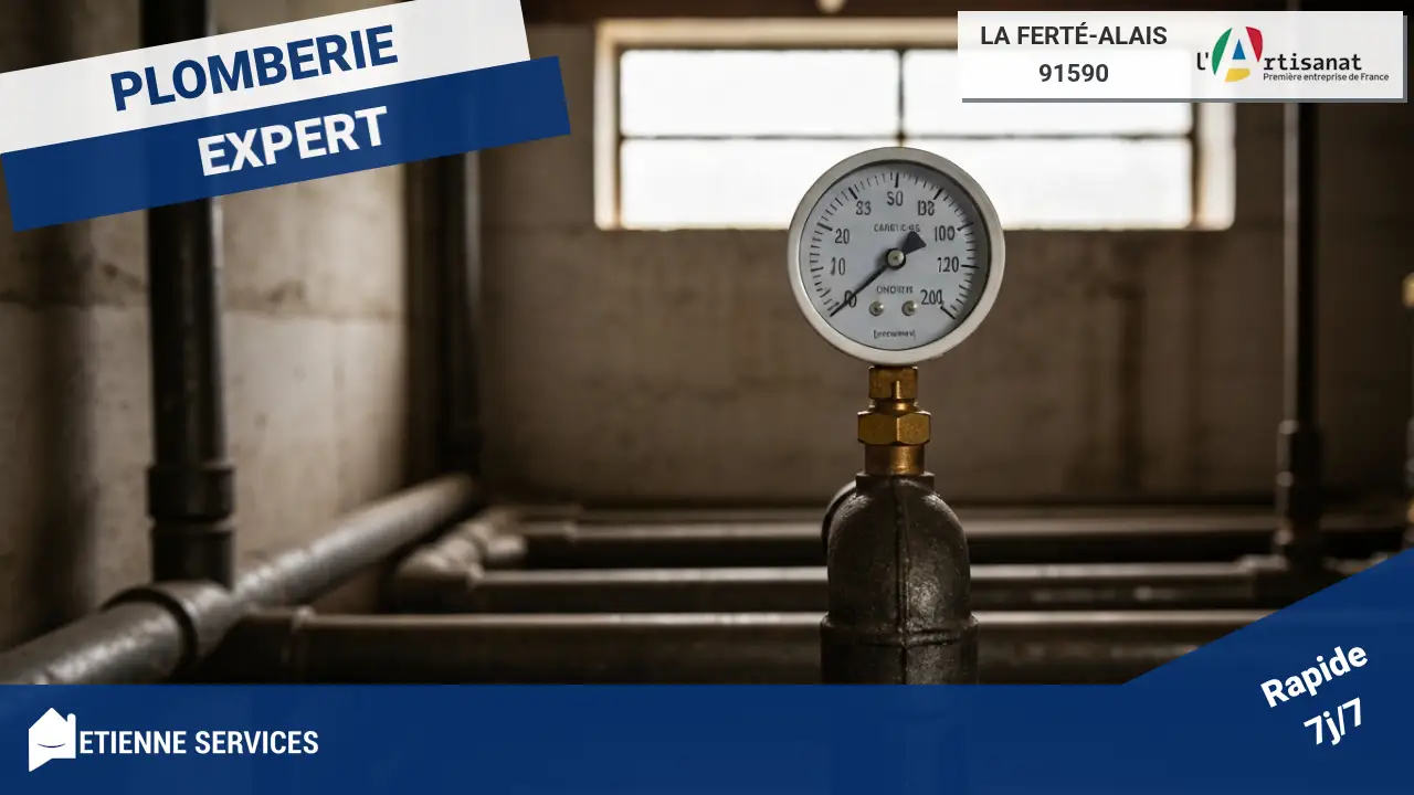 Mise en pression du réseau : Le test d'étanchéité pour confirmer une fuite cachée