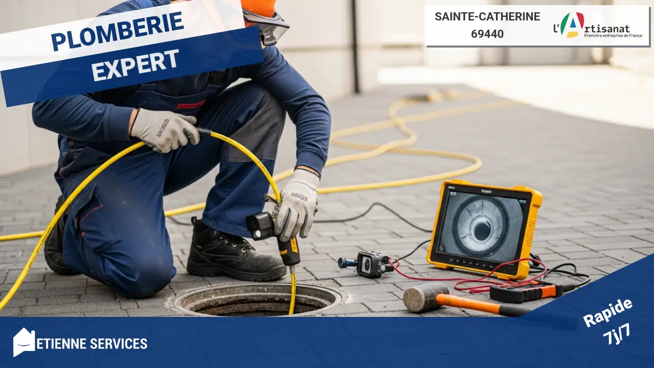 Localisation de Fuite par Caméra d'Inspection par nos Experts Certifiés