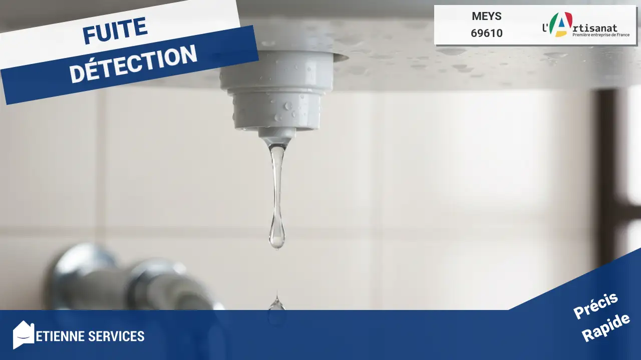 Spécialistes reconnus de la recherche de fuites à Meys : nos solutions non destructives