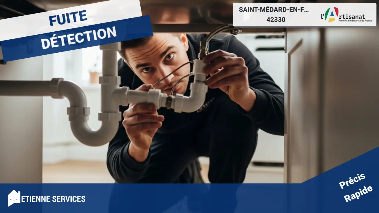 Recherche de fuites à Saint-Médard-en-Forez : la solution non destructive
