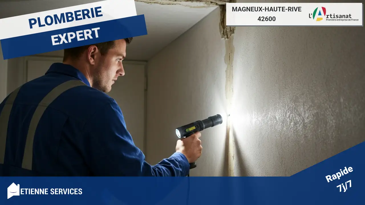 Recherche de fuite par inspection visuelle : Le premier diagnostic de nos spécialistes