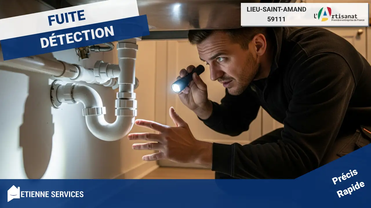 Spécialistes reconnus de la recherche de fuites à Lieu-Saint-Amand