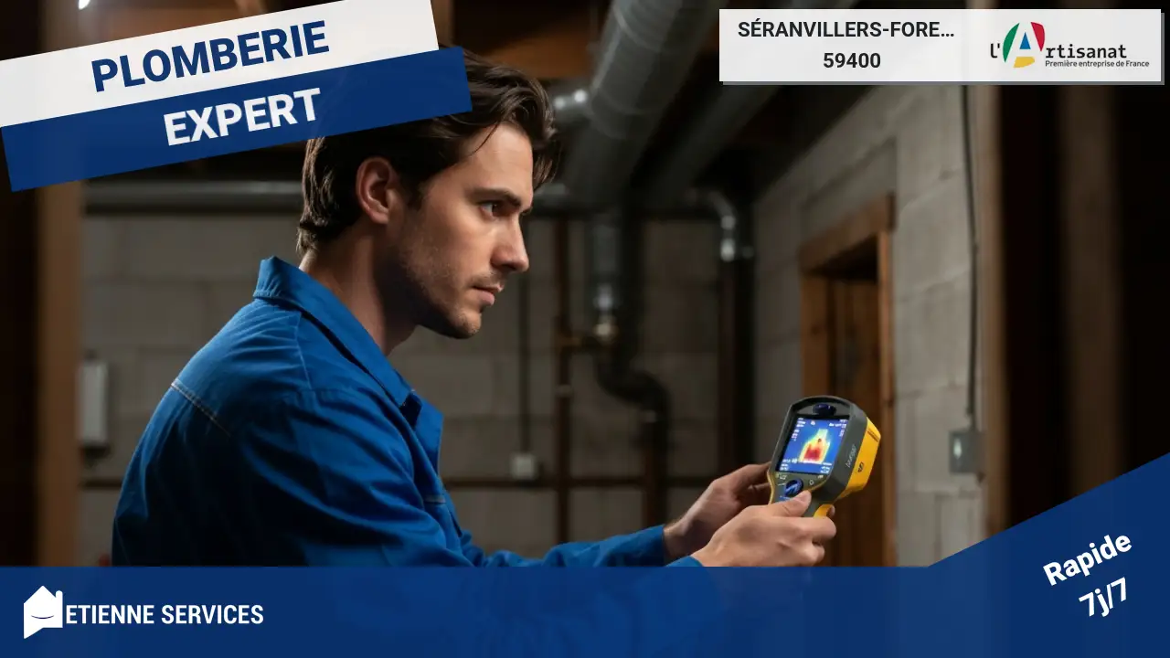 Intervention Spécialisée : Localisation de Fuite par Caméra Thermique