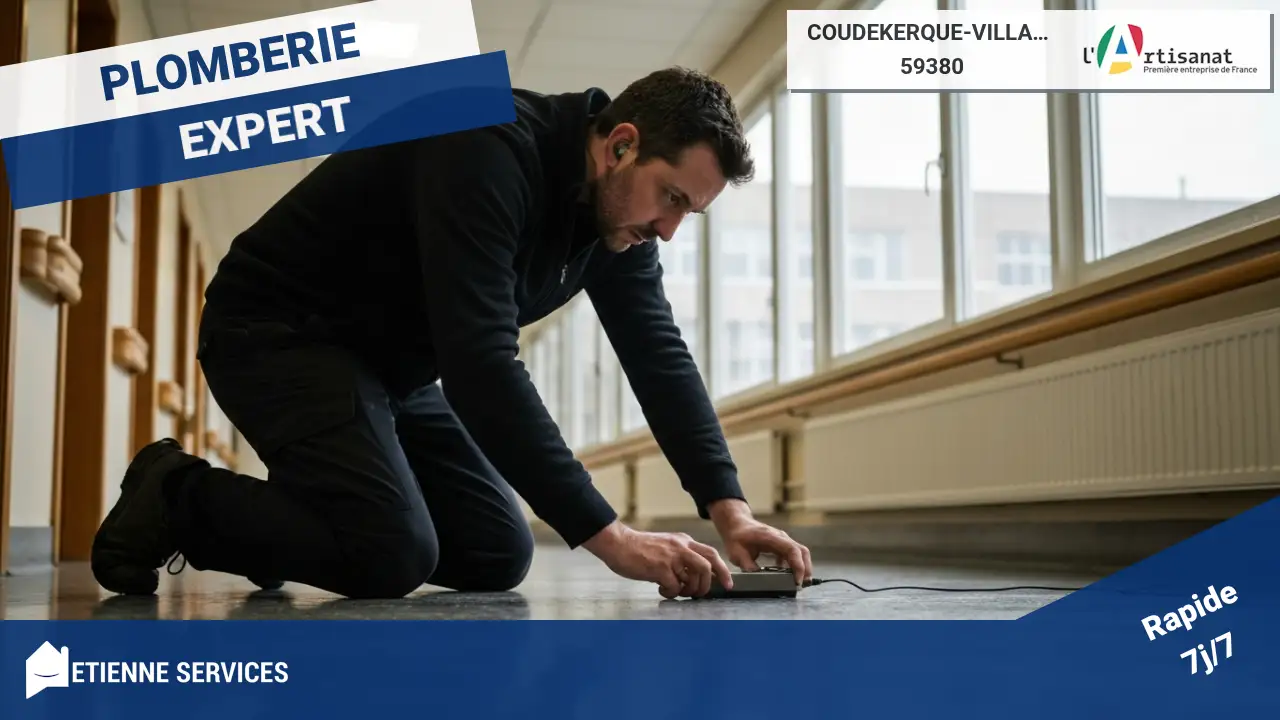 Détection de fuites par écoute électro-acoustique : la précision sonore à Coudekerque-Village