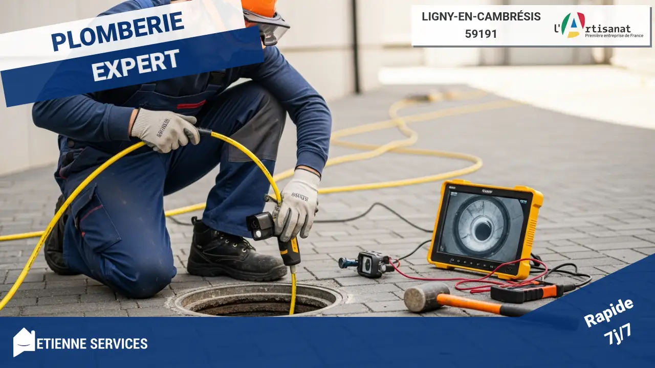 Spécialistes reconnus de la recherche de fuite par caméra d'inspection