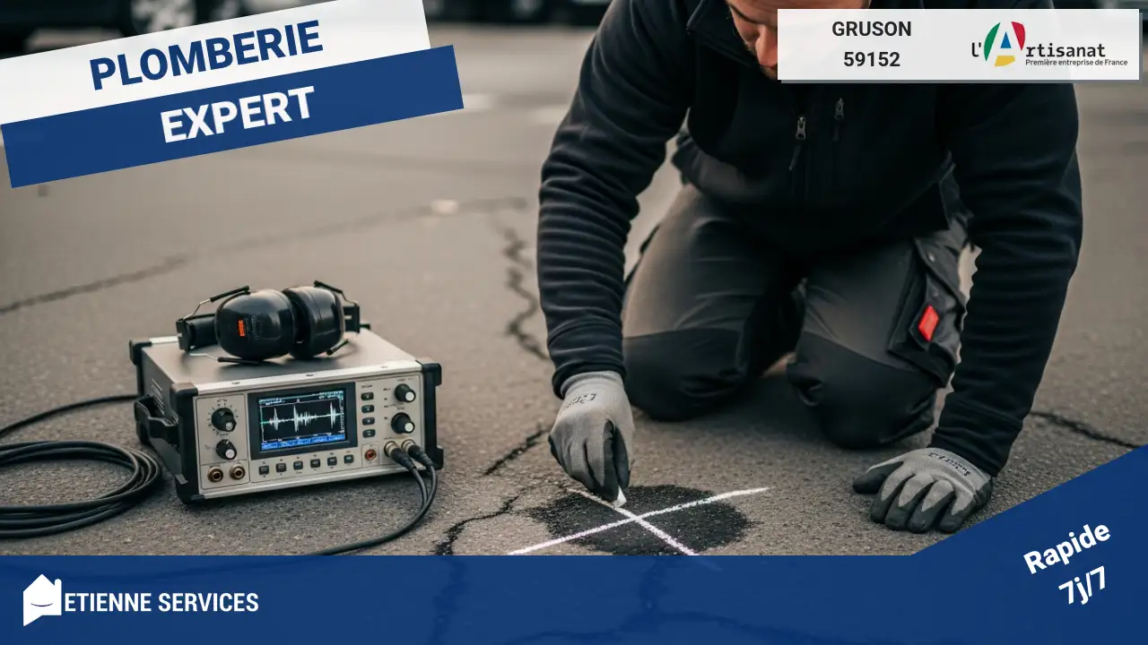 Écoute électro-acoustique : Localisation de fuite précise par nos experts certifiés