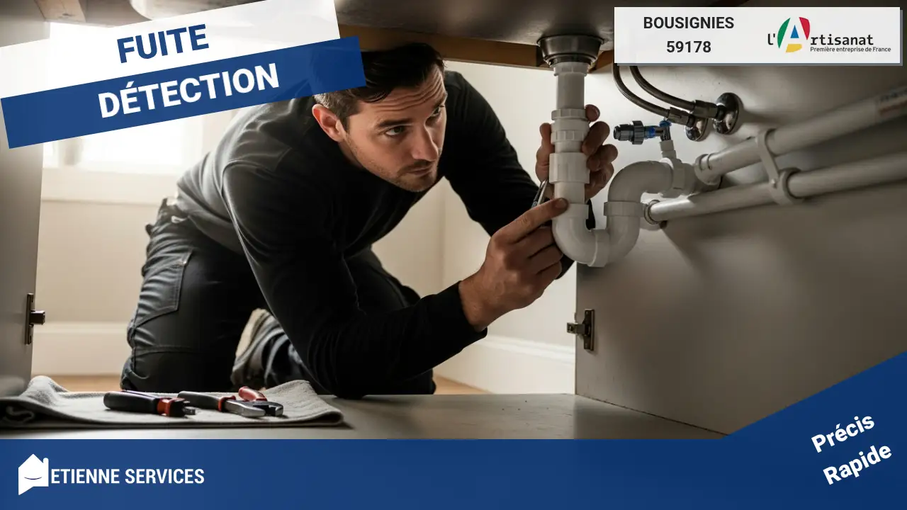 Recherche de Fuites à Bousignies : L'expertise de nos artisans dépanneurs
