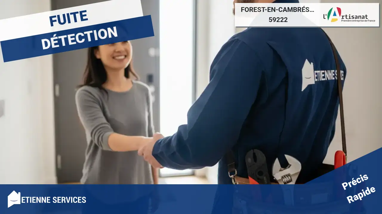 Recherche de fuites à Forest-en-Cambrésis : Diagnostic précis par nos artisans dépanneurs