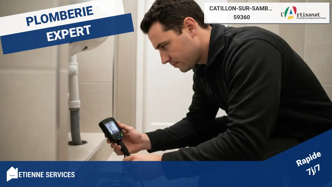 Spécialistes reconnus : Recherche de fuite par caméra d'inspection vidéo
