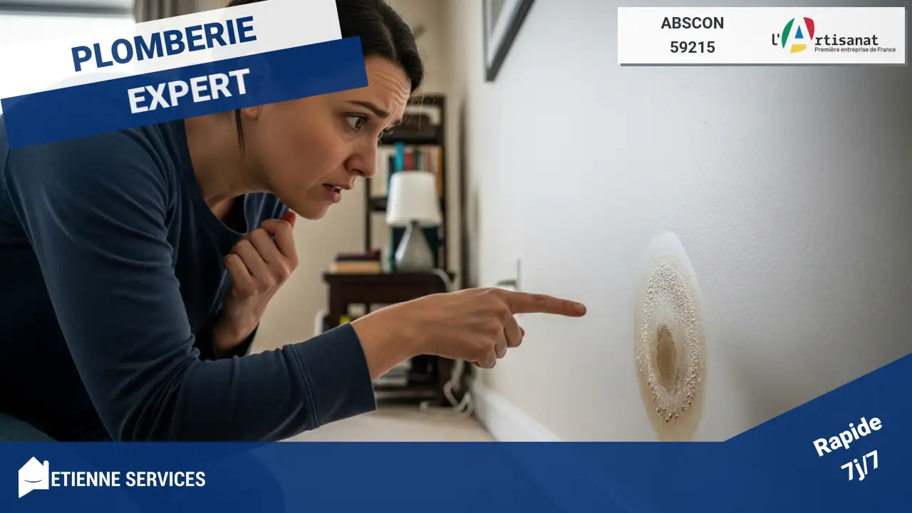 Intervention spécialisée : recherche de fuite par caméra thermique