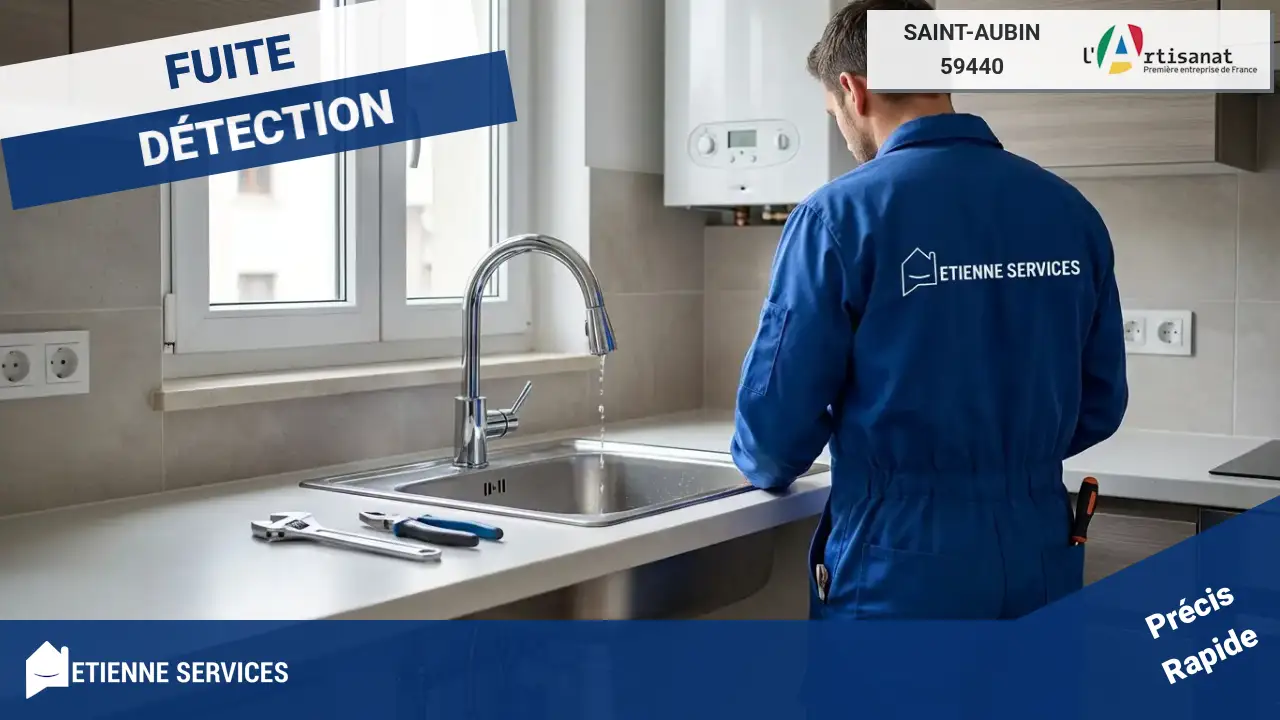 Recherche de fuites à Saint-Aubin (59440) : intervention spécialisée pour une localisation précise